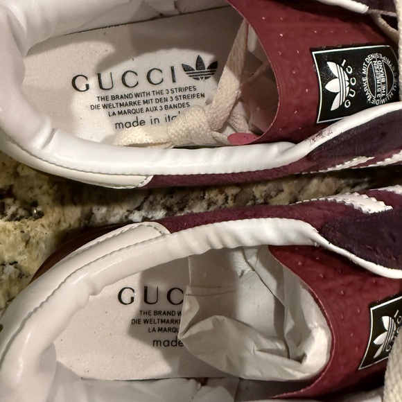 Gucci x Adidas Gazelle size 38/6.5 New, never worn, no box. - Picture 3 of 5